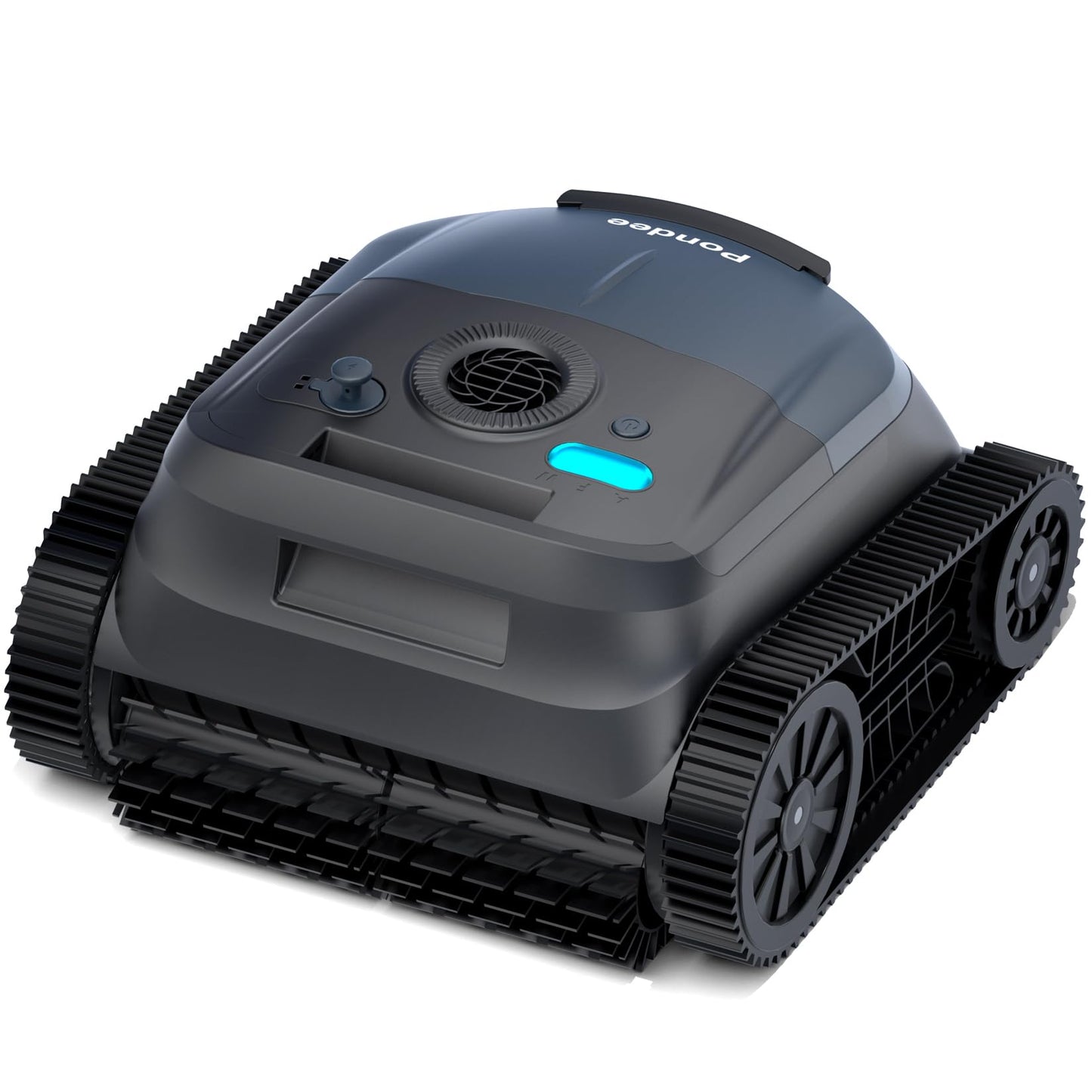 Pondee X5 Poolroboter Boden & Wand, kabellos mit Wandklettern, 180 Min Laufzeit, Smart Docking, für Pools bis 300 m²