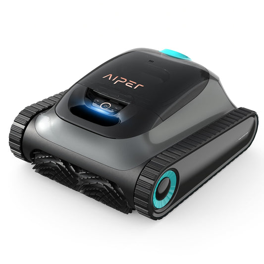 AIPER Scuba S1 Poolroboter Boden & Wand, kabellos mit Wandklettern, intelligente Navigation 2.0, 150 Min Laufzeit, für eingelassene Pools bis 150 m²