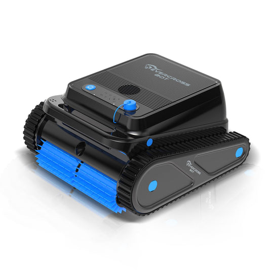 EVERCROSS BOT U8 Poolroboter – kabellos mit Akku, Boden-, Wand- & Wasserlinienreinigung, 120 Min Laufzeit, für Pools bis 200 m²