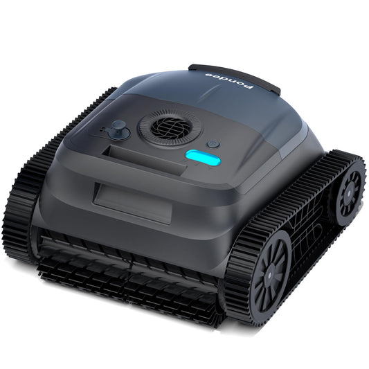 Pondee X5 Poolroboter Boden & Wand, kabellos mit Wandklettern, 180 Min Laufzeit, Smart Docking, für Pools bis 300 m²