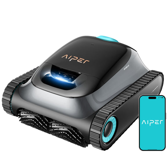 AIPER Scuba S1 Poolroboter – Boden, Wand & Wasserlinie, 180 Min Akku, 3μm Filter, App-Steuerung, für eingelassene Pools